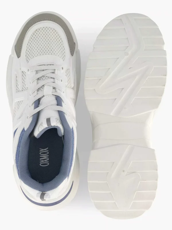 Dames Oxmox Witte Chunky Sneaker