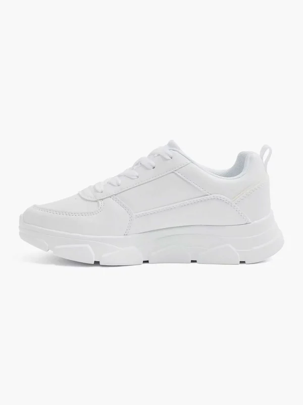 Dames Graceland Witte Chunky Sneaker