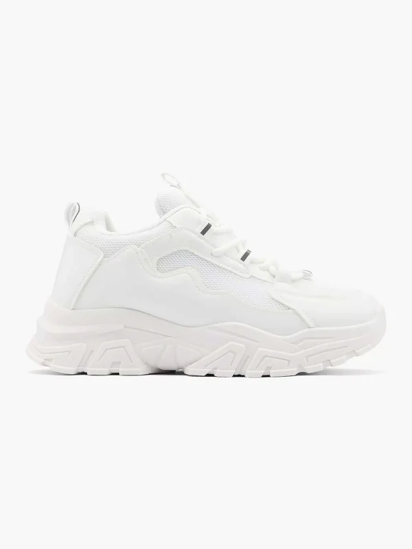 Dames Oxmox Witte Chunky Sneaker