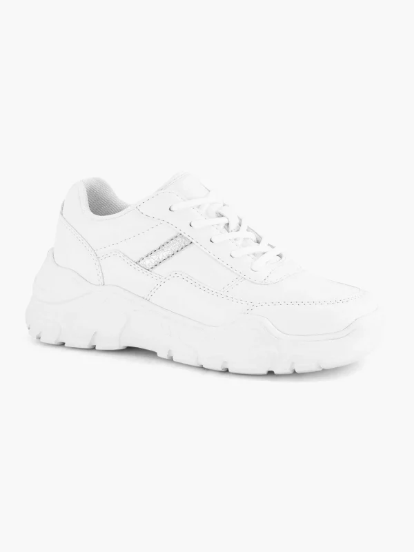 Kinderen Oxmox Witte Chunky Sneakers