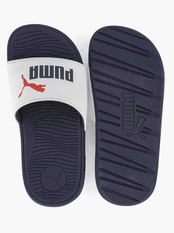 Kinderen Puma Witte Coolcat 2.0 Ps