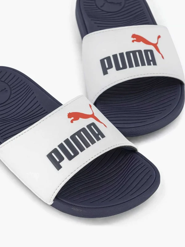 Kinderen Puma Witte Coolcat 2.0 Ps