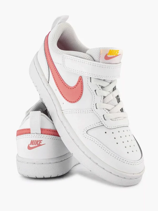 Kinderen Nike Witte Court Borough Low 2