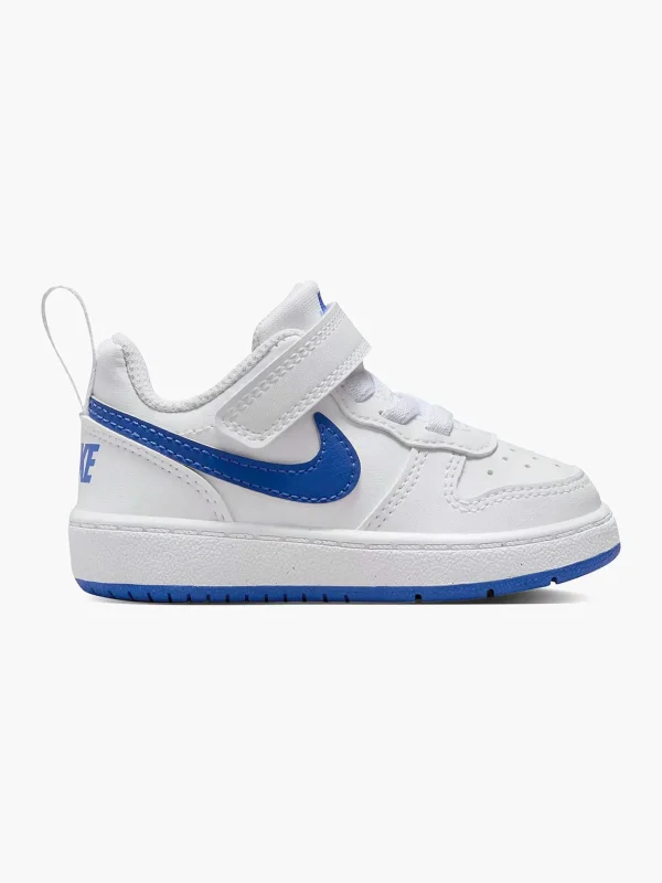 Kinderen Nike Witte Court Borough Low Recraft Sneaker