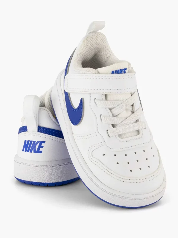 Kinderen Nike Witte Court Borough Low Recraft Sneaker