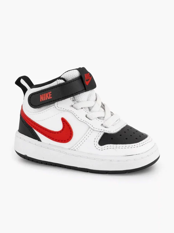 Kinderen Nike Witte Court Borough Mid