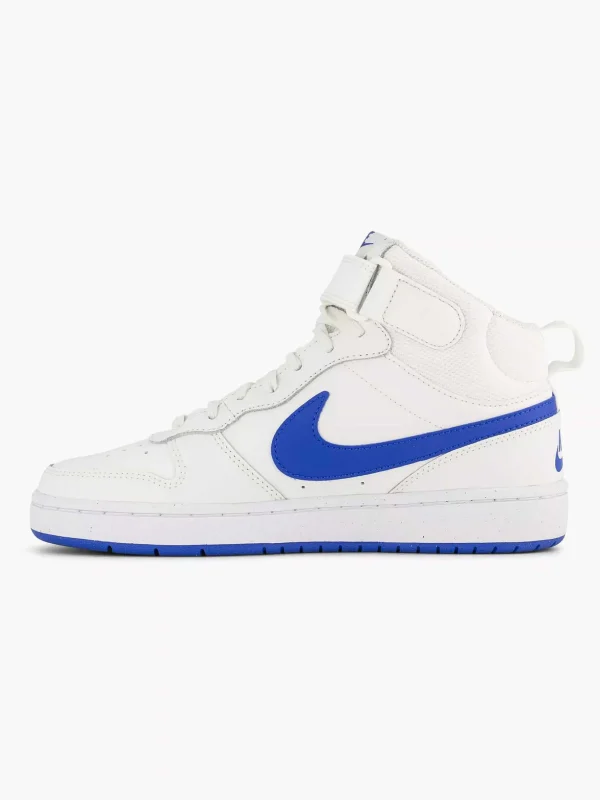 Kinderen Nike Witte Court Borough Mid