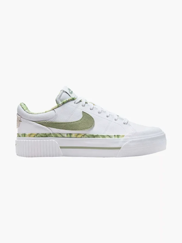 Dames Nike Witte Court Legacy Lift