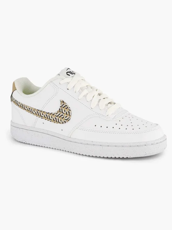 Dames Nike Witte Court Vision Lo