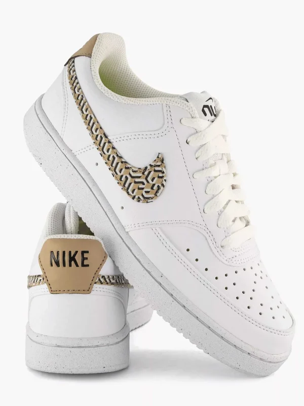 Dames Nike Witte Court Vision Lo