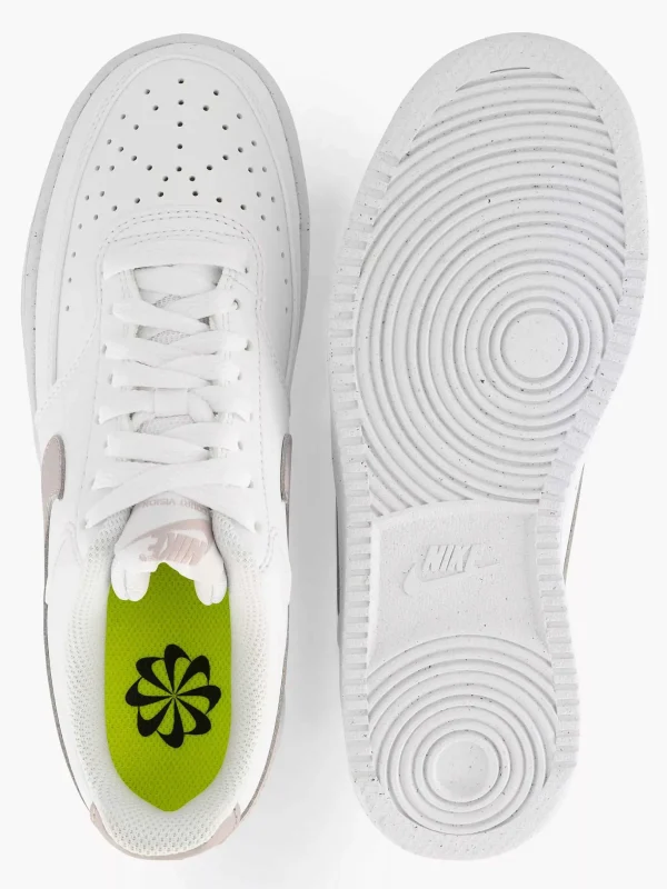 Dames Nike Witte Court Vision Lo Nn