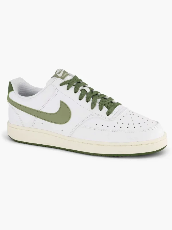 Heren Nike Witte Court Vision Low