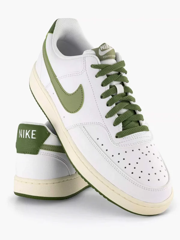 Heren Nike Witte Court Vision Low