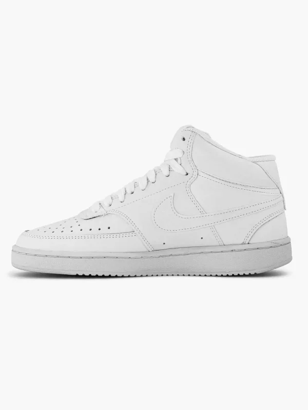 Dames Nike Witte Court Vision Mid