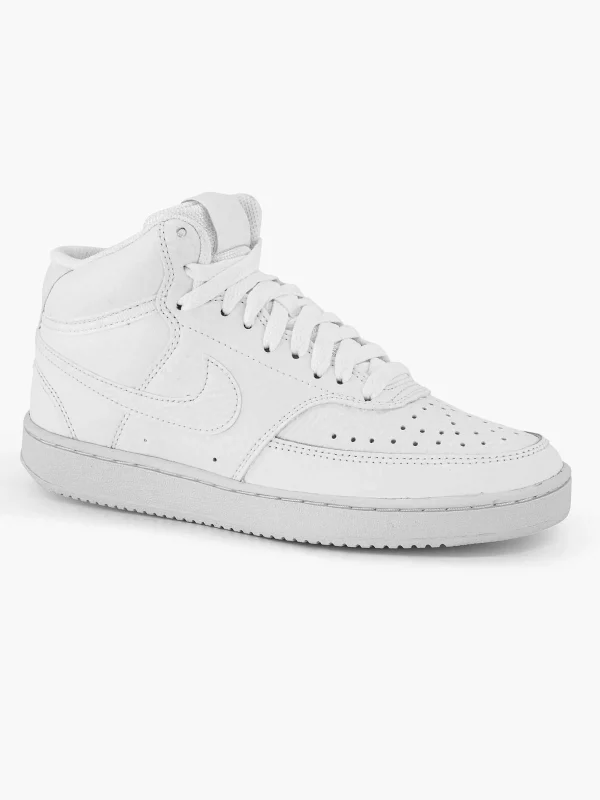 Dames Nike Witte Court Vision Mid