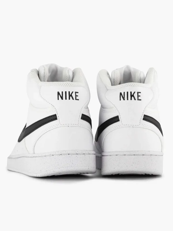Heren Nike Witte Court Vision Mid