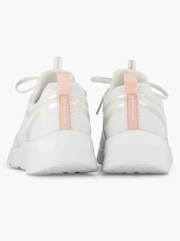 Dames Skechers Witte Dynamight 2.0- Keep Shining