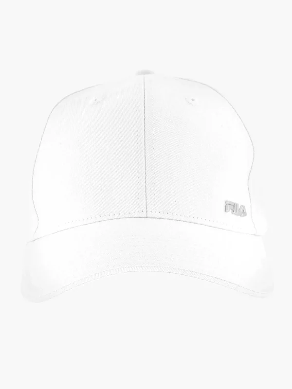 Dames FILA Witte Metall Charm Cap