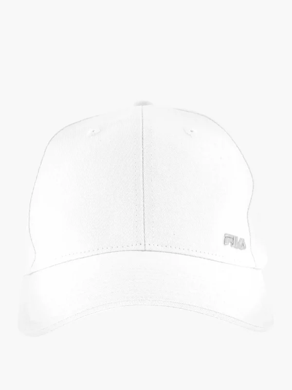 Dames FILA Witte Metall Charm Cap
