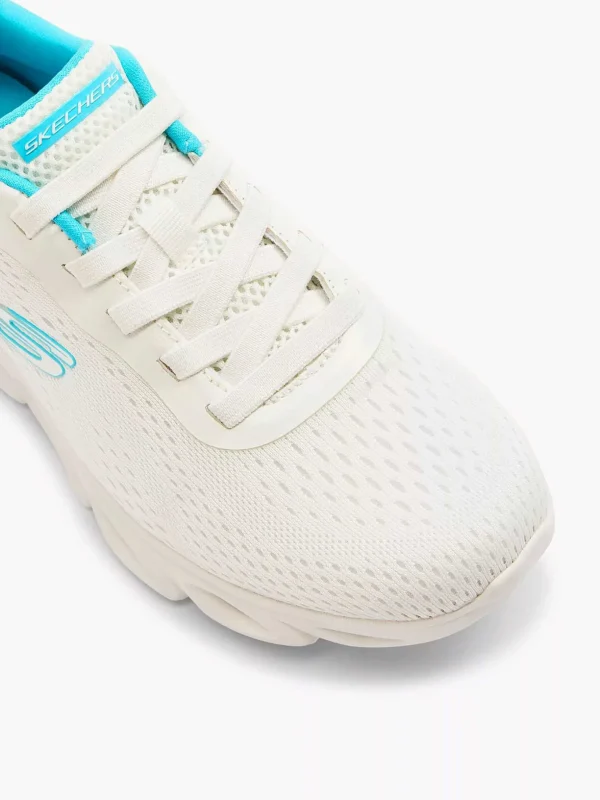 Dames Skechers Witte Glide - Lite- Back Slide