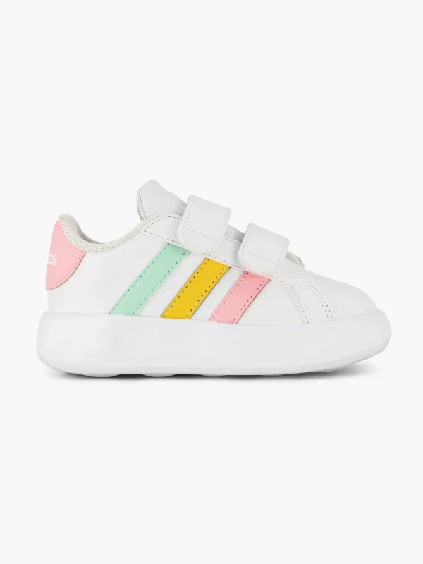 Kinderen adidas Witte Grand Court 2.0 Cf I