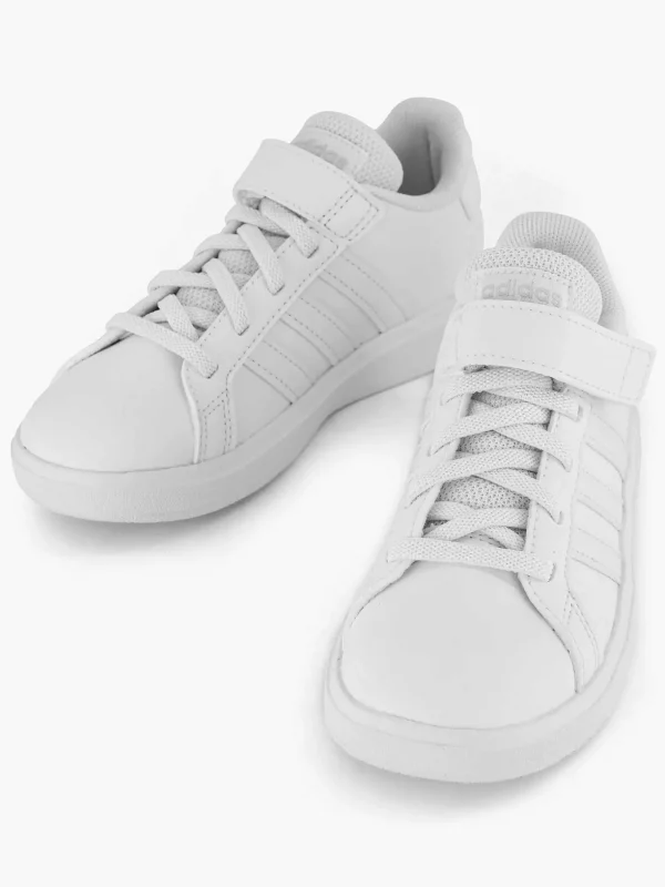 Kinderen adidas Witte Grand Court 2.0 El K