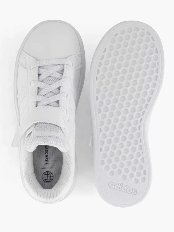 Kinderen adidas Witte Grand Court 2.0 El K