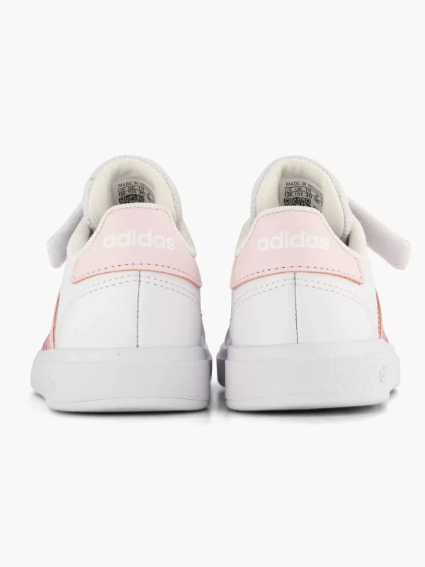 Kinderen adidas Witte Grand Court 2.0 El K