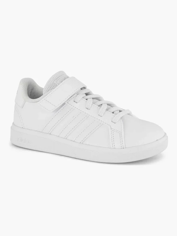 Kinderen adidas Witte Grand Court 2.0 El K