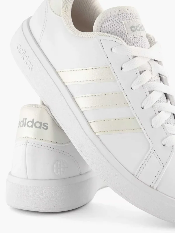 Dames adidas Witte Grand Court Base 2.0