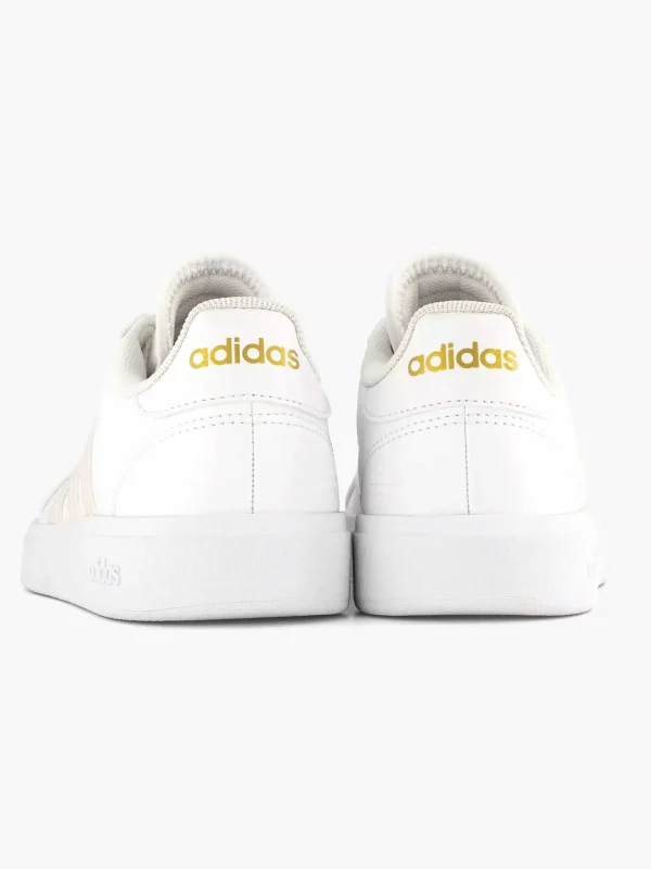 Dames adidas Witte Grand Court Base 2.0