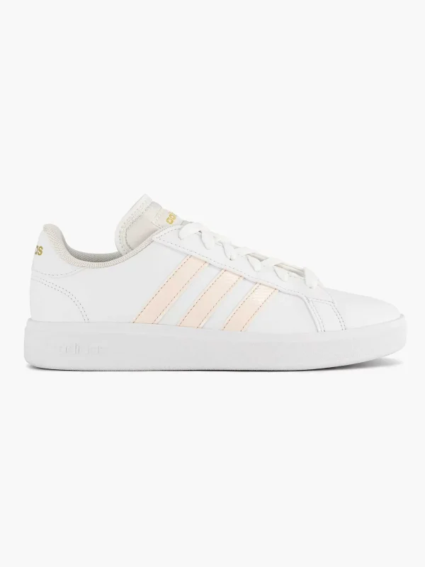 Dames adidas Witte Grand Court Base 2.0