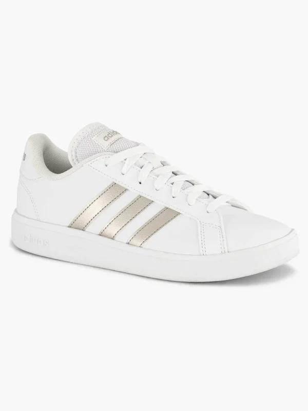 Dames adidas Witte Grand Court Base 2.0