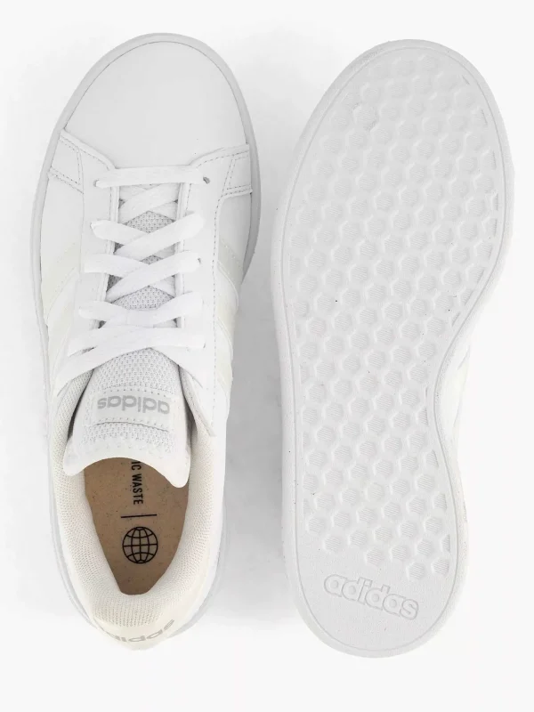 Dames adidas Witte Grand Court Base 2.0