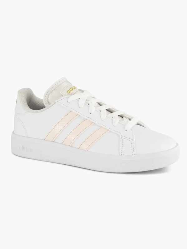 Dames adidas Witte Grand Court Base 2.0