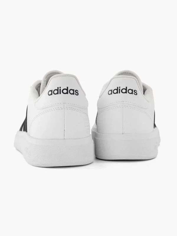 Heren adidas Witte Grand Court Base 2.0