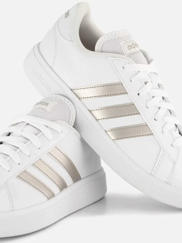 Dames adidas Witte Grand Court Base 2.0