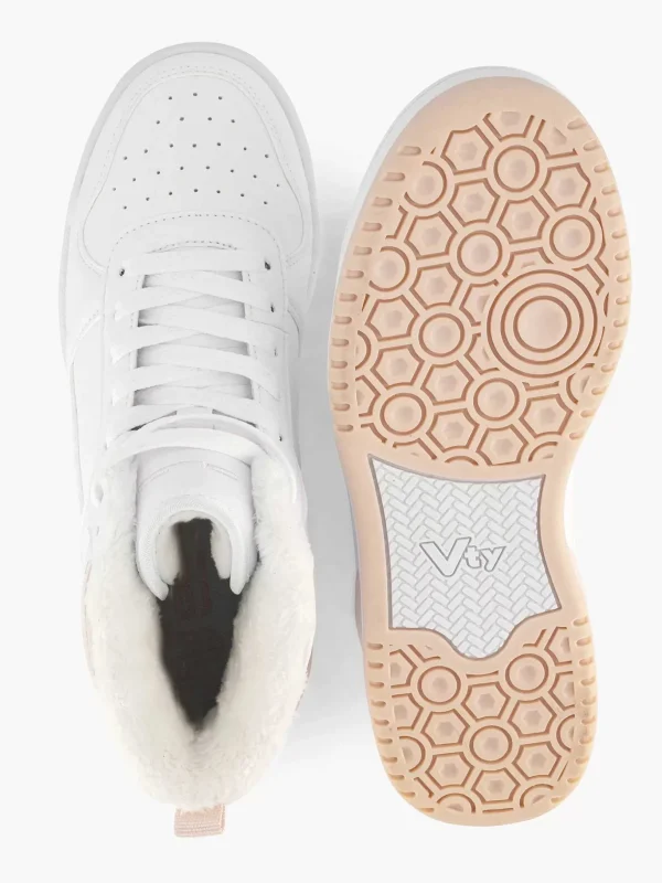 Dames Graceland Witte Hoge Sneaker