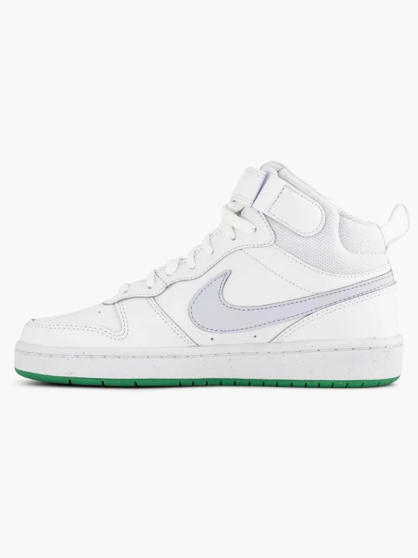 Kinderen Nike Witte Hoge Sneaker Court Borough Mid 2