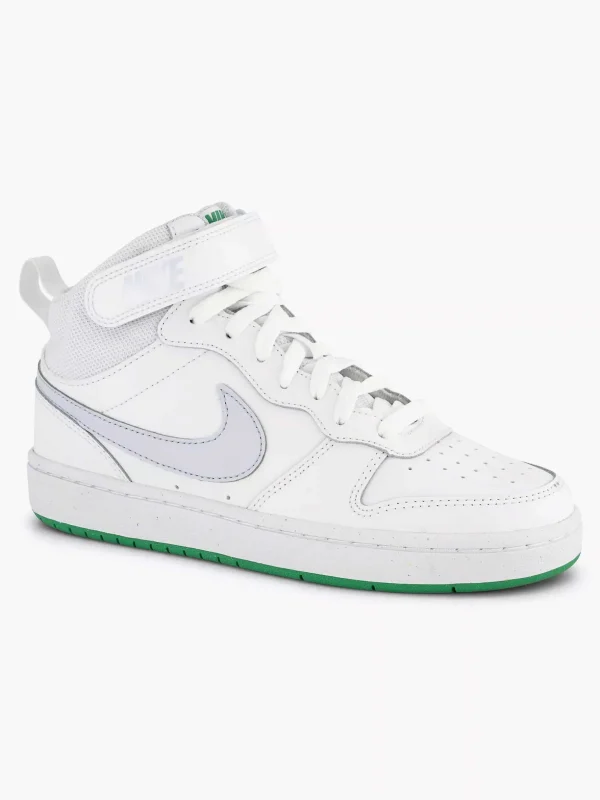 Kinderen Nike Witte Hoge Sneaker Court Borough Mid 2