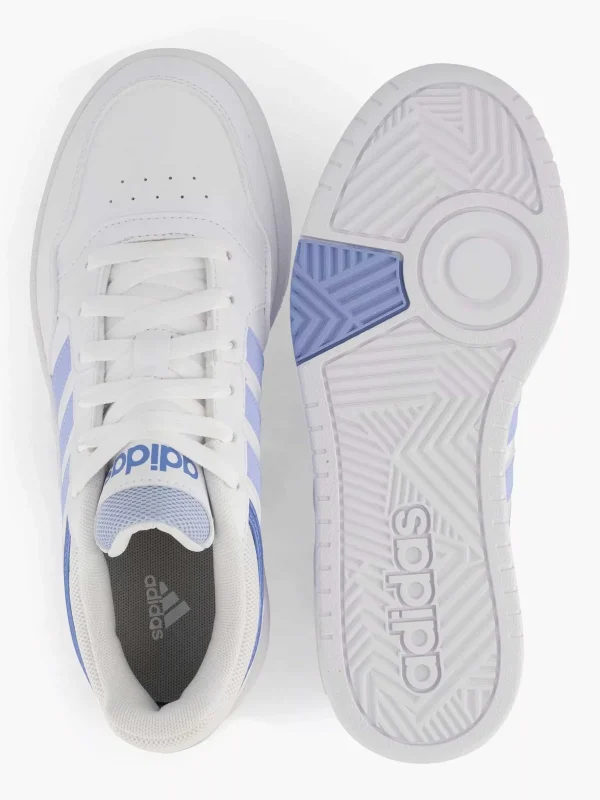 Dames adidas Witte Hoops 3.0