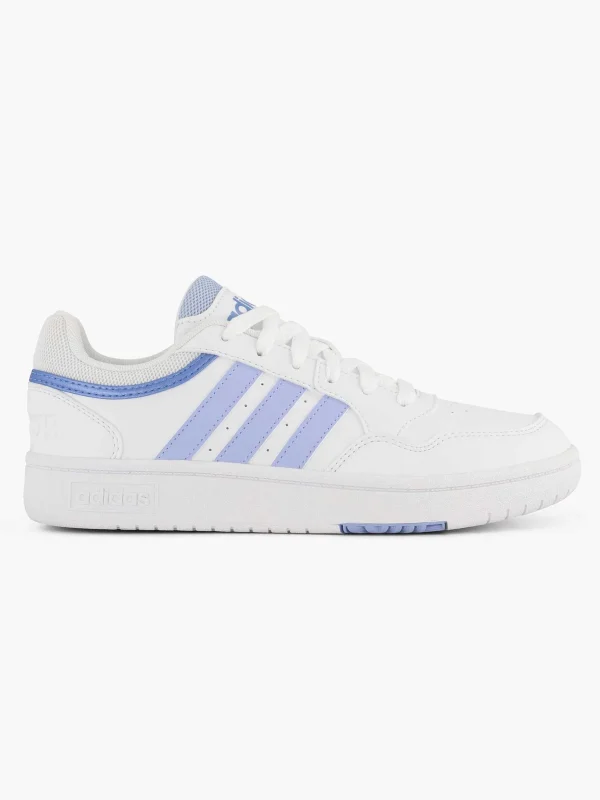 Dames adidas Witte Hoops 3.0