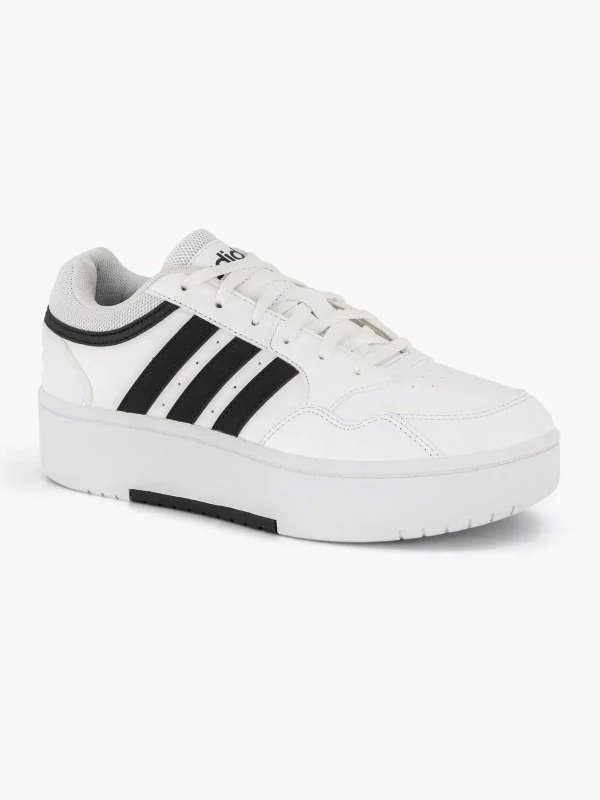 Dames adidas Witte Hoops 3.0 Bold W