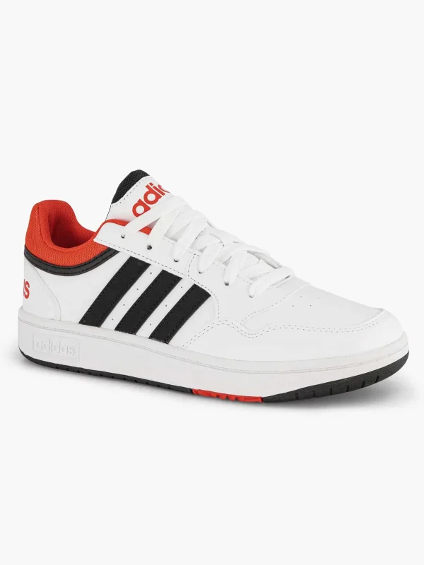 Kinderen adidas Witte Hoops 3.0 K