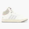 Dames adidas Witte Hoops 3.0 Mid