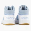 Dames adidas Witte Hoops 3.0 Mid W