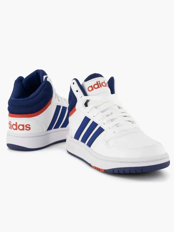 Kinderen adidas Witte Hoops Mid 3.0 K