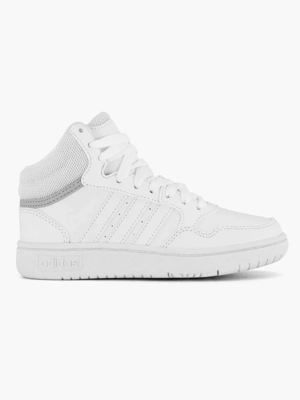 Kinderen adidas Witte Hoops Mid 3.0 K