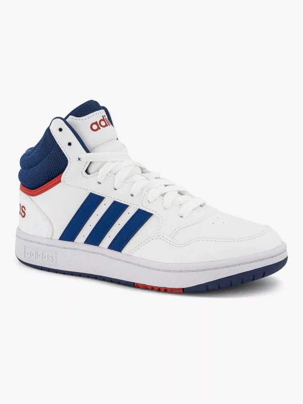 Kinderen adidas Witte Hoops Mid 3.0 K