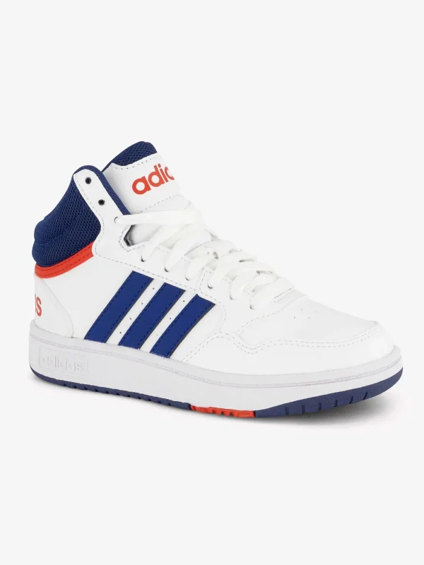 Kinderen adidas Witte Hoops Mid 3.0 K